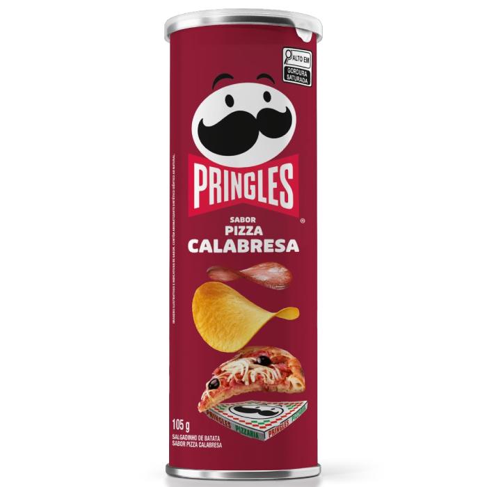 Imagem 1 do produto: PRINGLES 105G PIZZA CALABRESA 18U