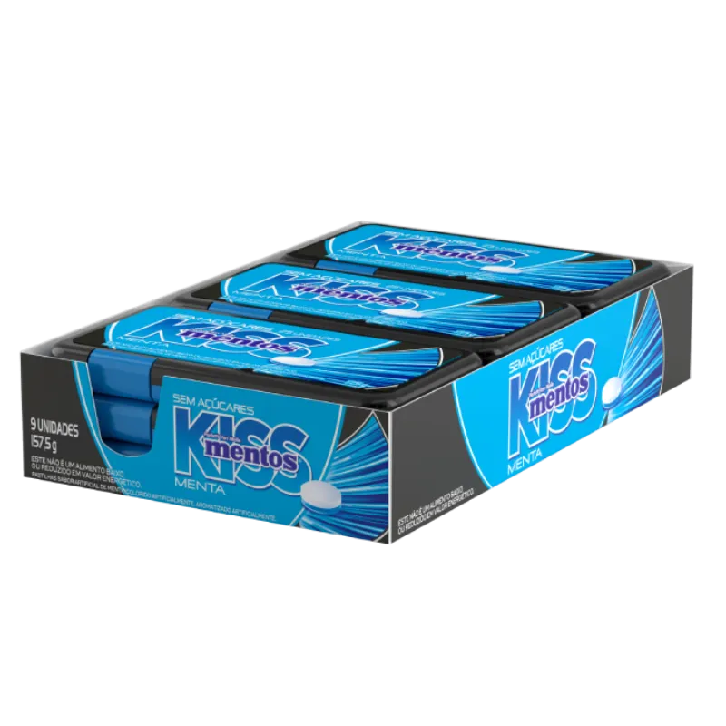 Imagem 2 do produto: PVM MENTOS PORTATIL 25G KISS MINT 12DPX9U