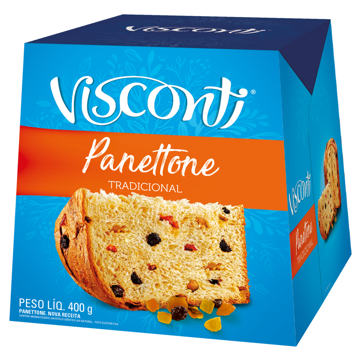 VISCONTI PANETONE 400G TRADICIONAL 18U