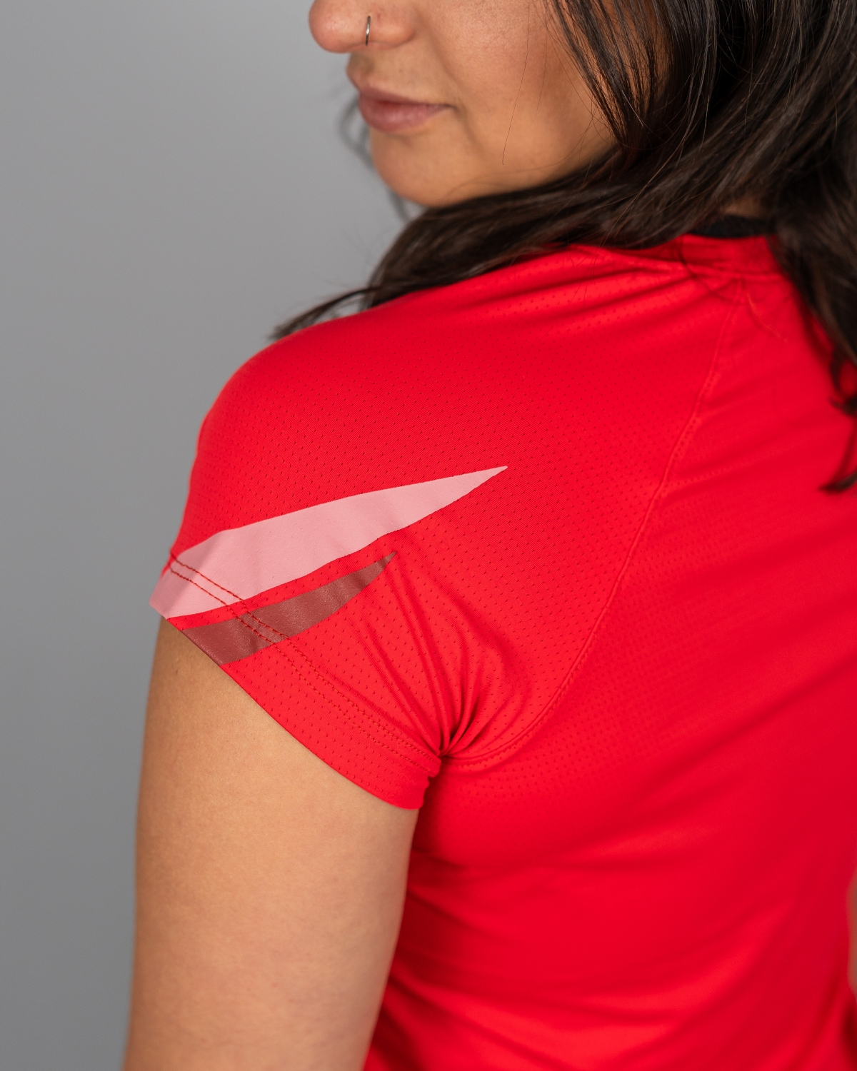 Imagem 3 do produto: BABY LOOK DRY - VERMELHA LOGUINHO