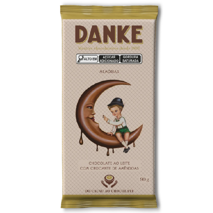 AB DANKE BAR 90G AMENDOAS FPK 6DPX14U