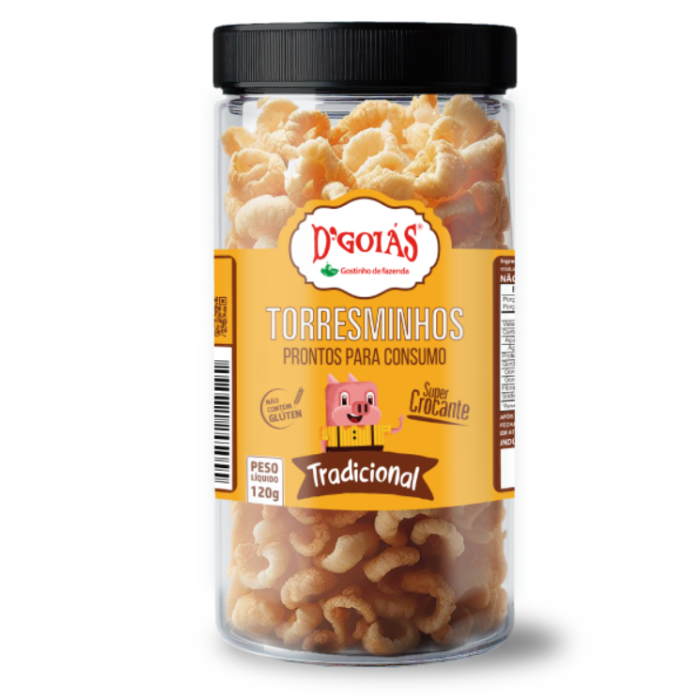 DG TORRESMO 120G TRADICIONAL POTE 12U