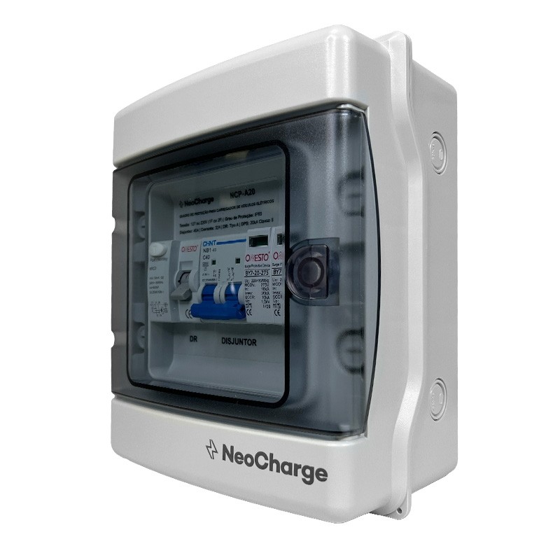 Imagem 2 do produto: Quadro de Proteção NeoCharge - NCP-A20 (7kW - Tipo A)