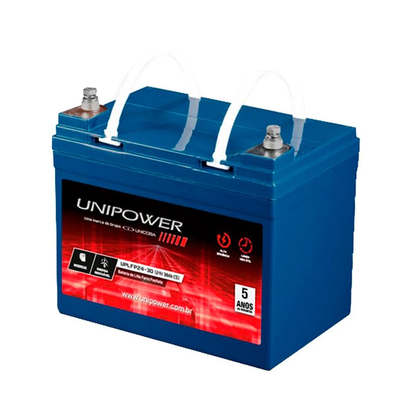 Imagem 1 do produto: Bateria Solar de Lítio 755Wh - Unipower UPLFP24-30 4000 ciclos