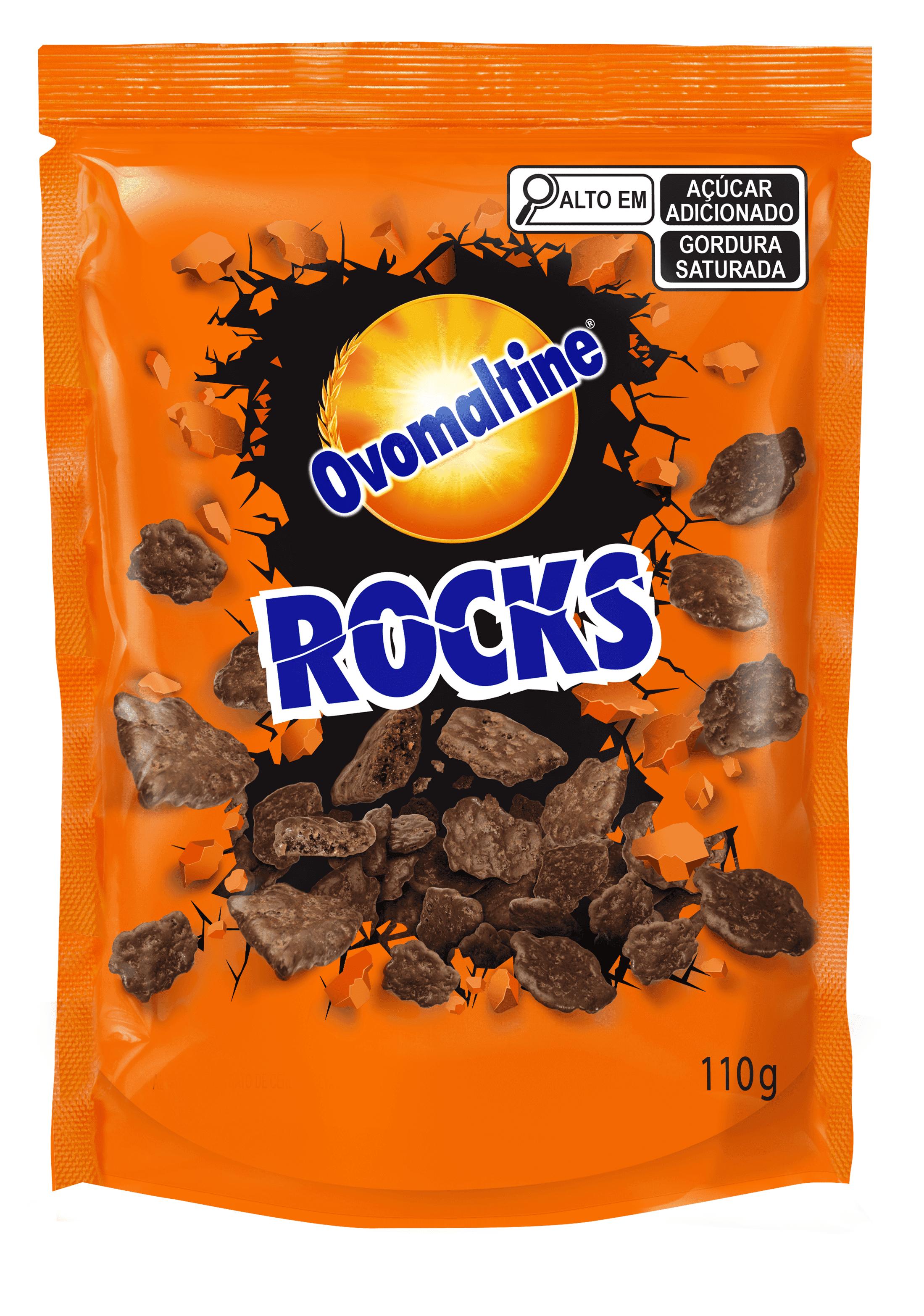 Imagem 1 do produto: AB OVOMALTINE ROCKS 110G AO LEITE 32U