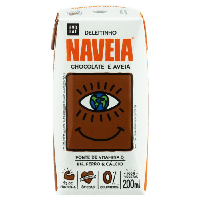 AB NAVEIA LEITE 200ML CHOCOLATE 27U