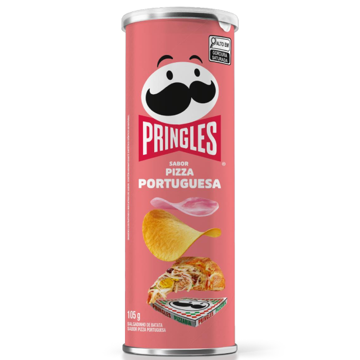 PRINGLES 105G PIZZA PORTUGUESA 18U