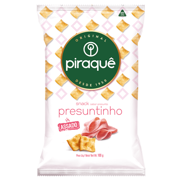 MDB PIRAQUE SNACK TRIGO 100G PRESUNTINHO 20U