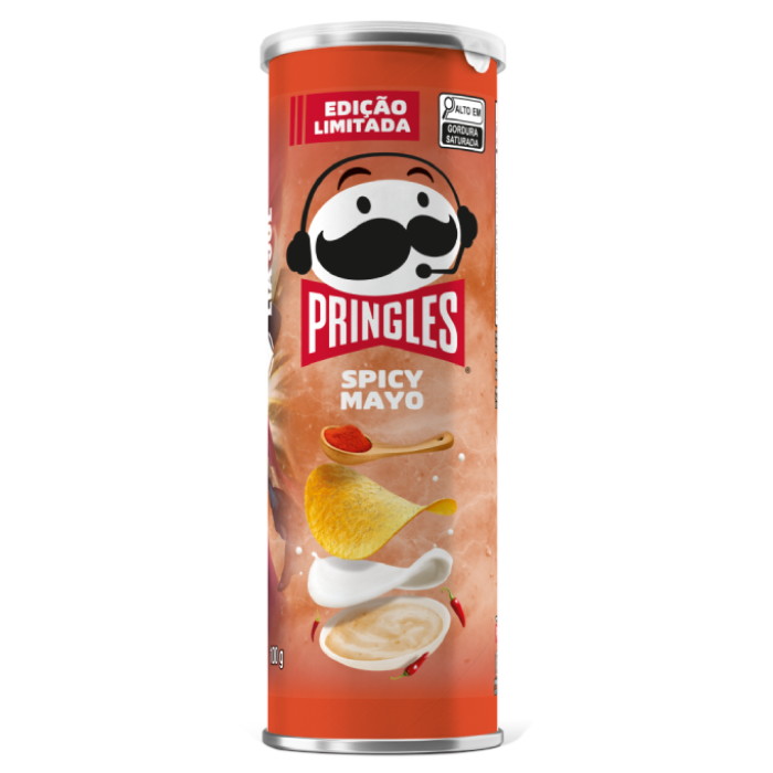 PRINGLES 100G MAIONESE PICANTE 18U