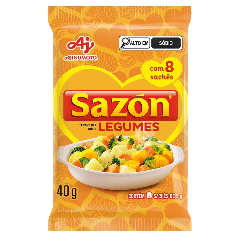 Imagem 1 do produto: AJI SAZON 40G AMARELO 5GX8SCX48P