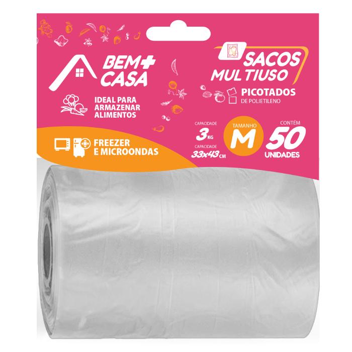 Imagem 1 do produto: BEM+CASA SACO MULTIUSO 20UN