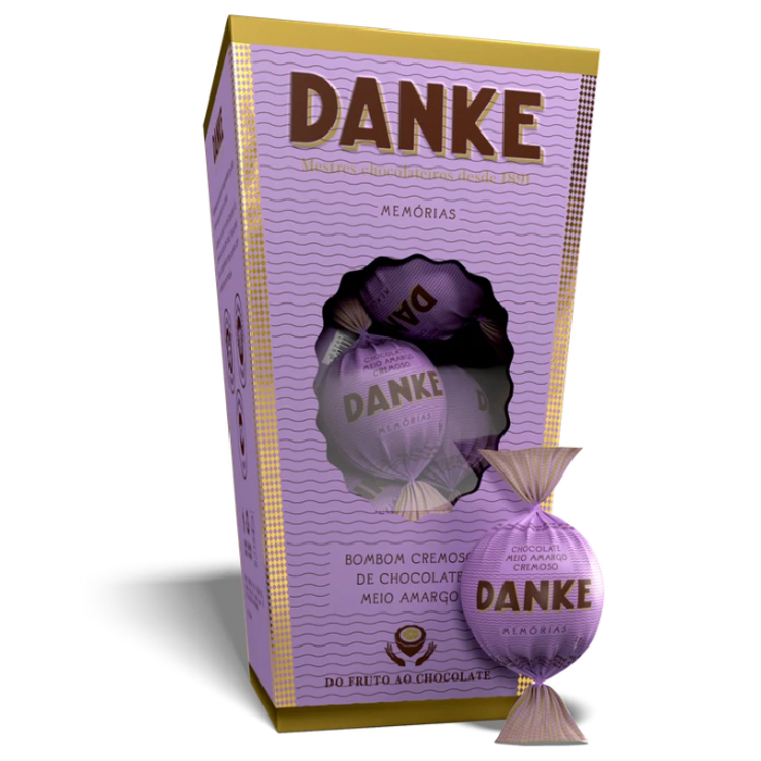 AB DANKE BOMBOM 72G 70% CACAU 12U