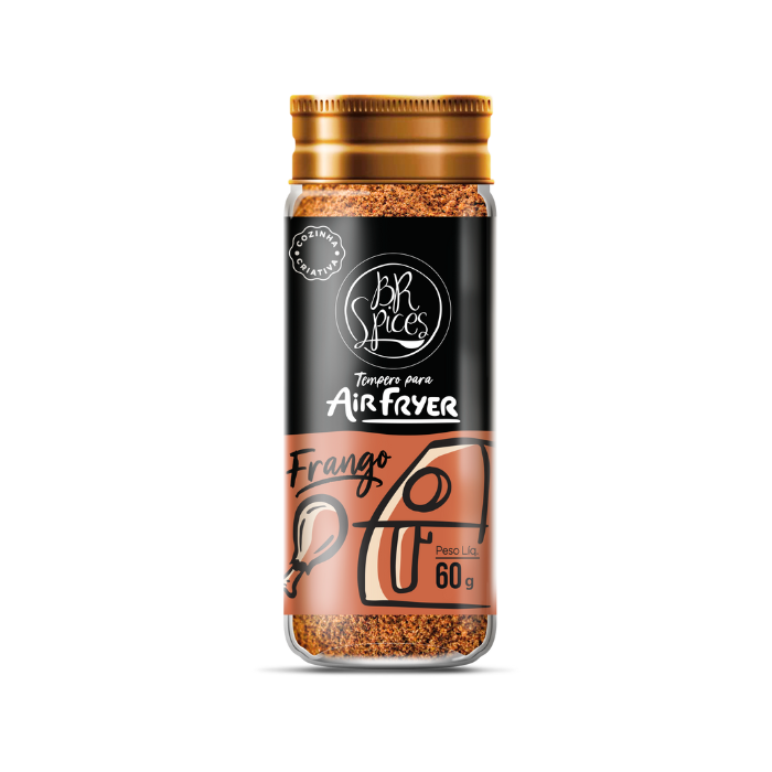 KH BR SPICES VIDRO 60G TEMP P/ AIR FRYER FRANGO 12U