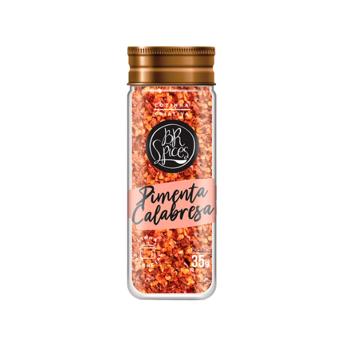 KH BR SPICES VIDRO 35G PIMENTA CALABRESA 12U