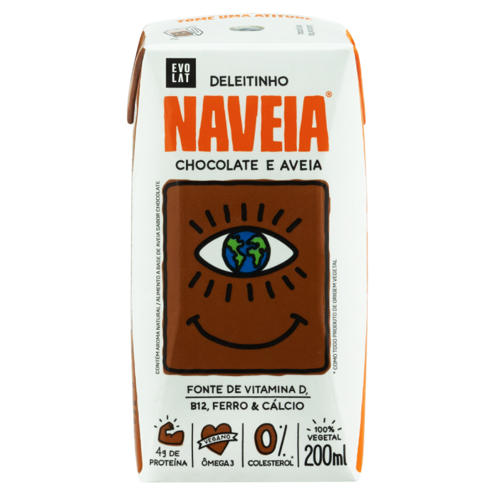AB NAVEIA LEITE 200ML CHOCOLATE 27U