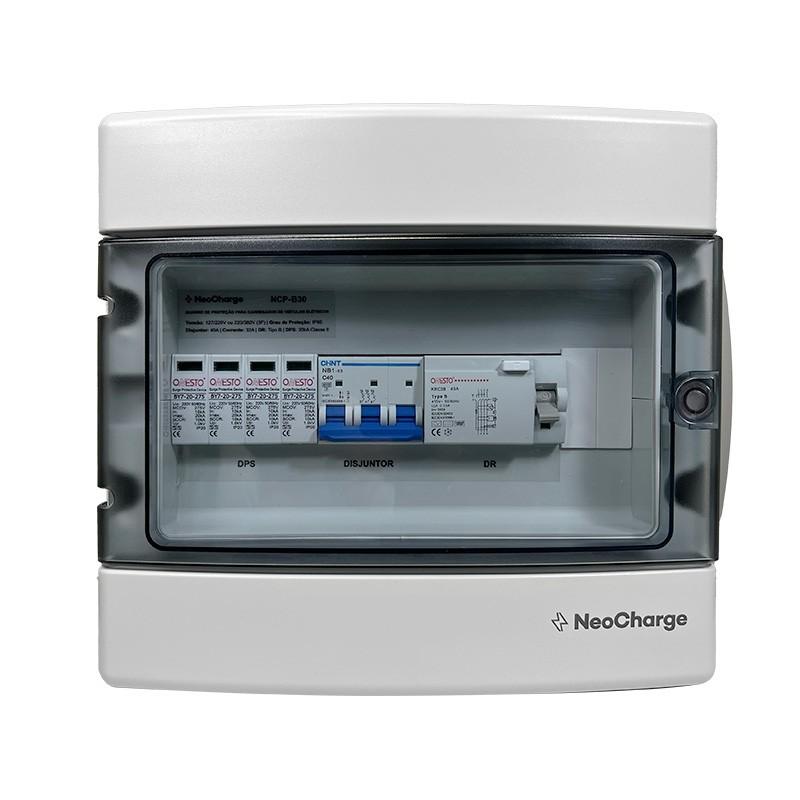 Imagem 1 do produto: Quadro de proteção NeoCharge - NCP-B30 (22kW - Tipo B)