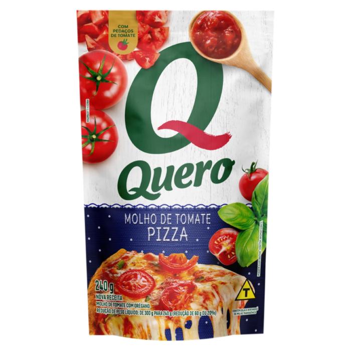 Imagem 1 do produto: KH QUERO MOLHO PRONTO 240G PIZZA SACHE 32U
