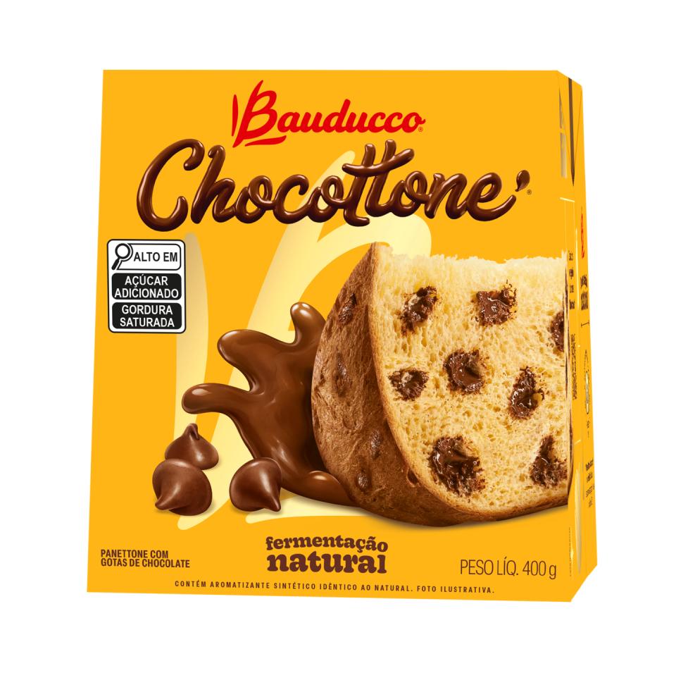 BAUDUCCO PANETONE 400G CHOCOTONE 18U