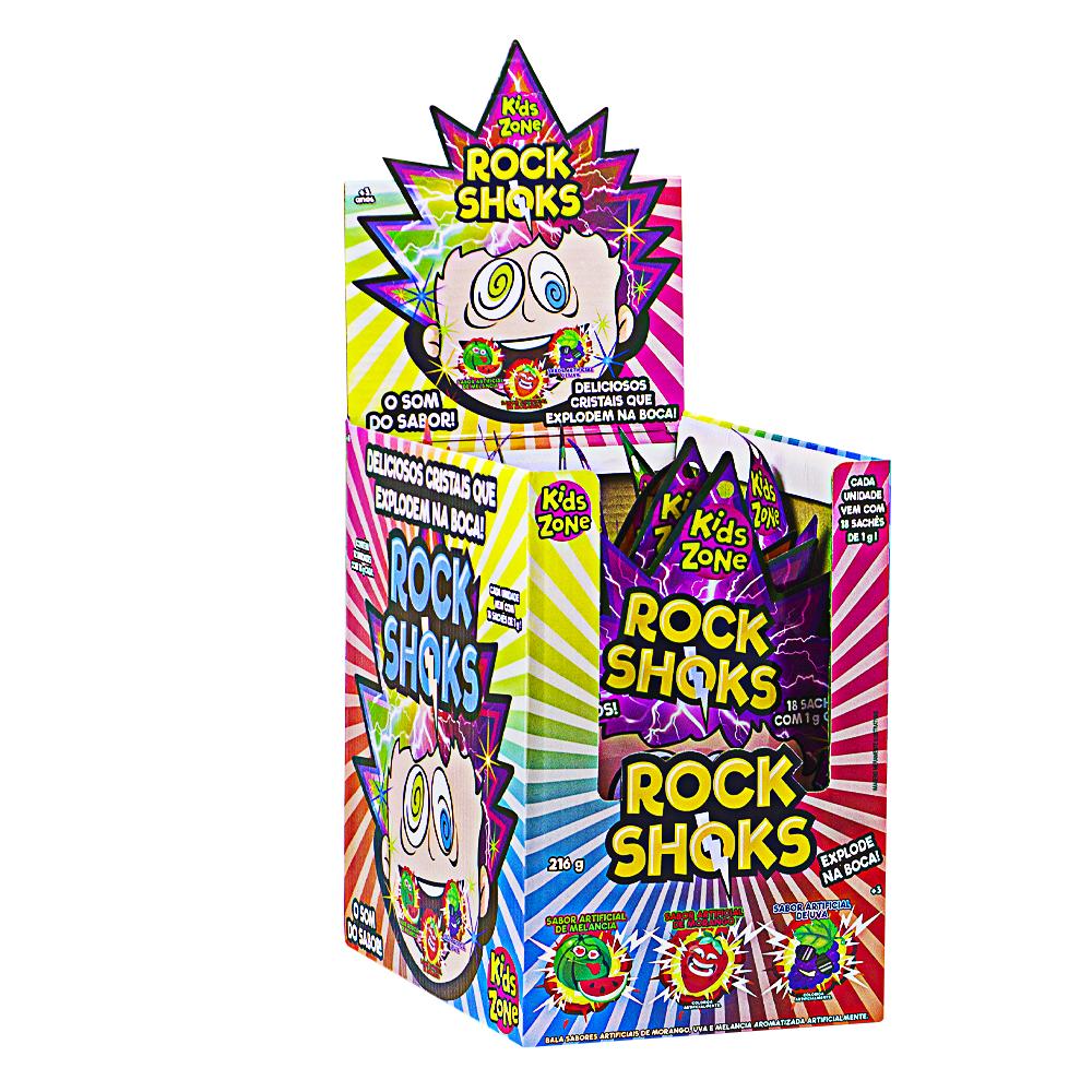 Imagem 1 do produto: KIDS SHOKS ROCK BALA 18G 2DPX12UN