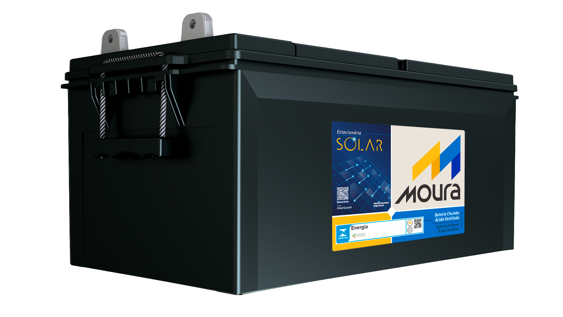 Imagem 3 do produto: Bateria Solar Estacionária Moura 12MS234 (220Ah) / 1800 Ciclos