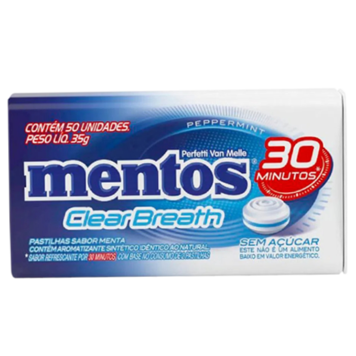 PVM MENTOS LATA 35G CB 30MIN PEPPERMINT 12DPX12U