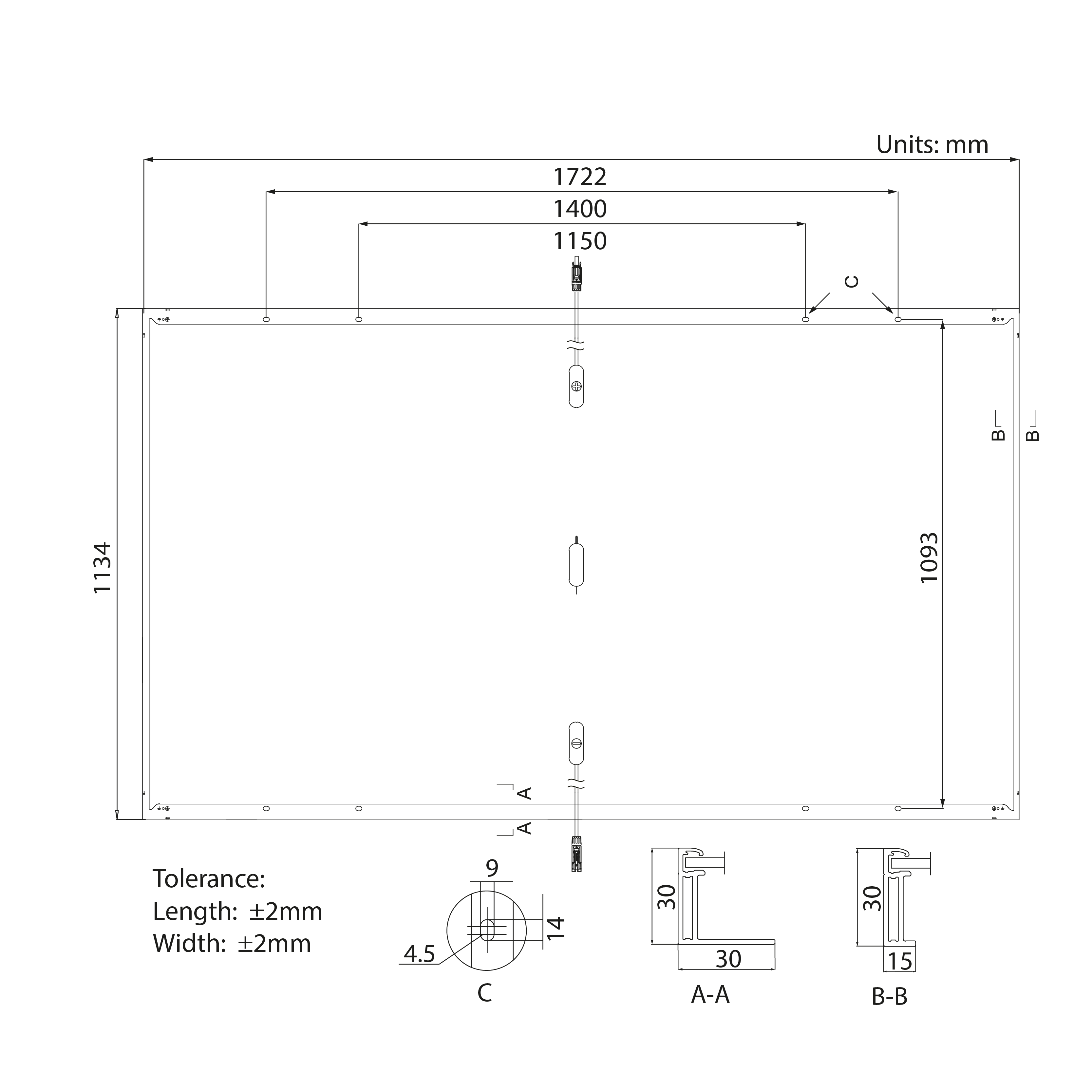 Imagem 4 do produto: Painel Solar Fotovoltaico 435W - Longi LR5-54HTH-435M (23887)