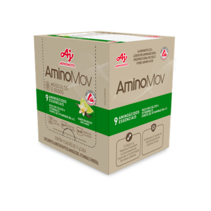 AJI AMINOMOV 11G BAUNILHA COM LIMAO 4DPX15U