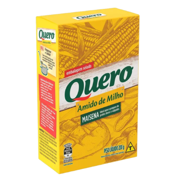 KH QUERO AMIDO DE MILHO 200G CT 24U