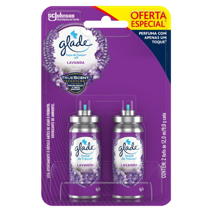 SCJ GLADE TQFRESC 12ML RF PROMO L2P50%2ND LAVANDA 24U