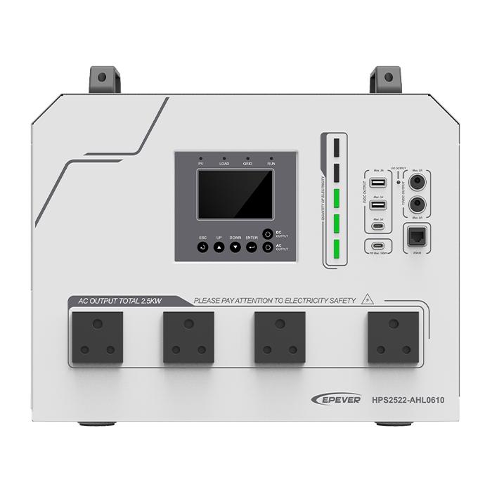 Conta com equipamentos integrados: Bateria de Lítio 100A I Inversor 2500W / 220V I Controlador MPPT 95V / 1000W