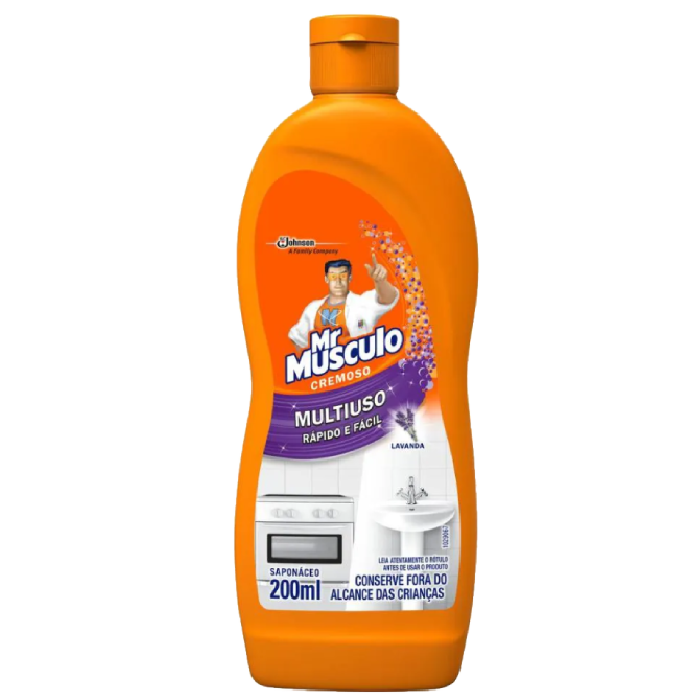 SCJ MR MUSC 200ML SAPONACEO CREMOSO LAVANDA 24U