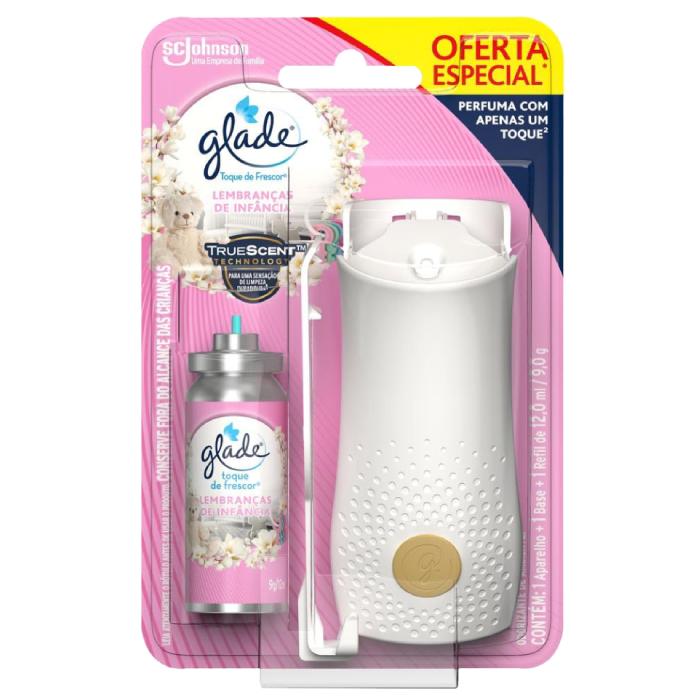 Imagem 1 do produto: SCJ GLADE TQFRESC 12ML AP LEMB INFANCIA 12U