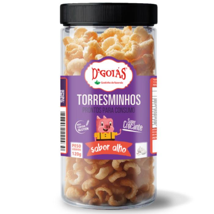 Imagem 1 do produto: DG TORRESMO 120G ALHO POTE 12U