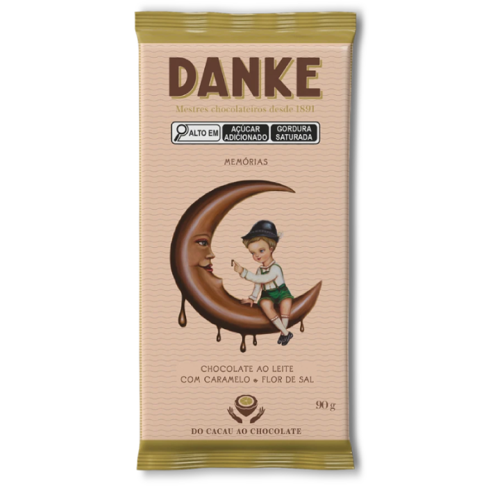 AB DANKE BAR 90G CARAMELO FPK 6DPX14U
