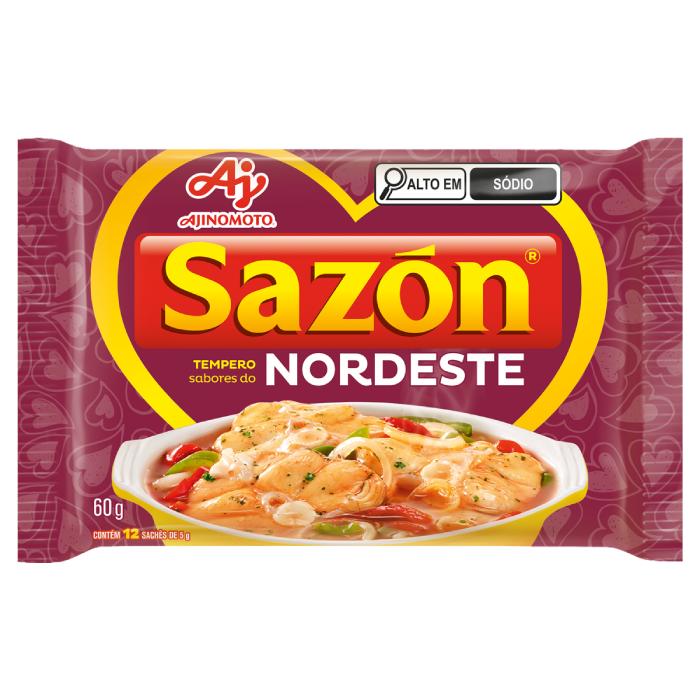 AJI SAZON 60G NORDESTE 5GX12SCX48P