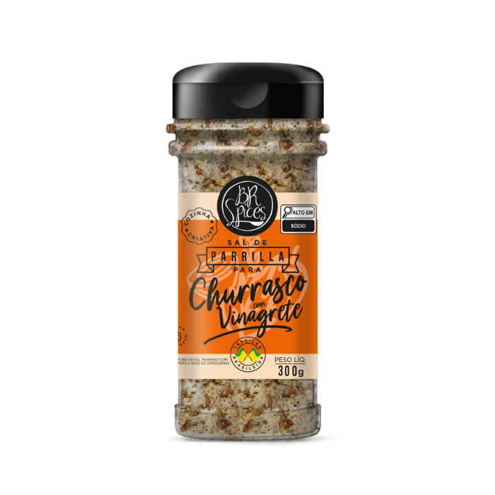 KH BR SPICES POTE 300G SAL PARRILLA C/ VINAGRETE 12U