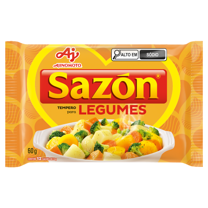 AJI SAZON 60G AMARELO 5GX12SCX48P