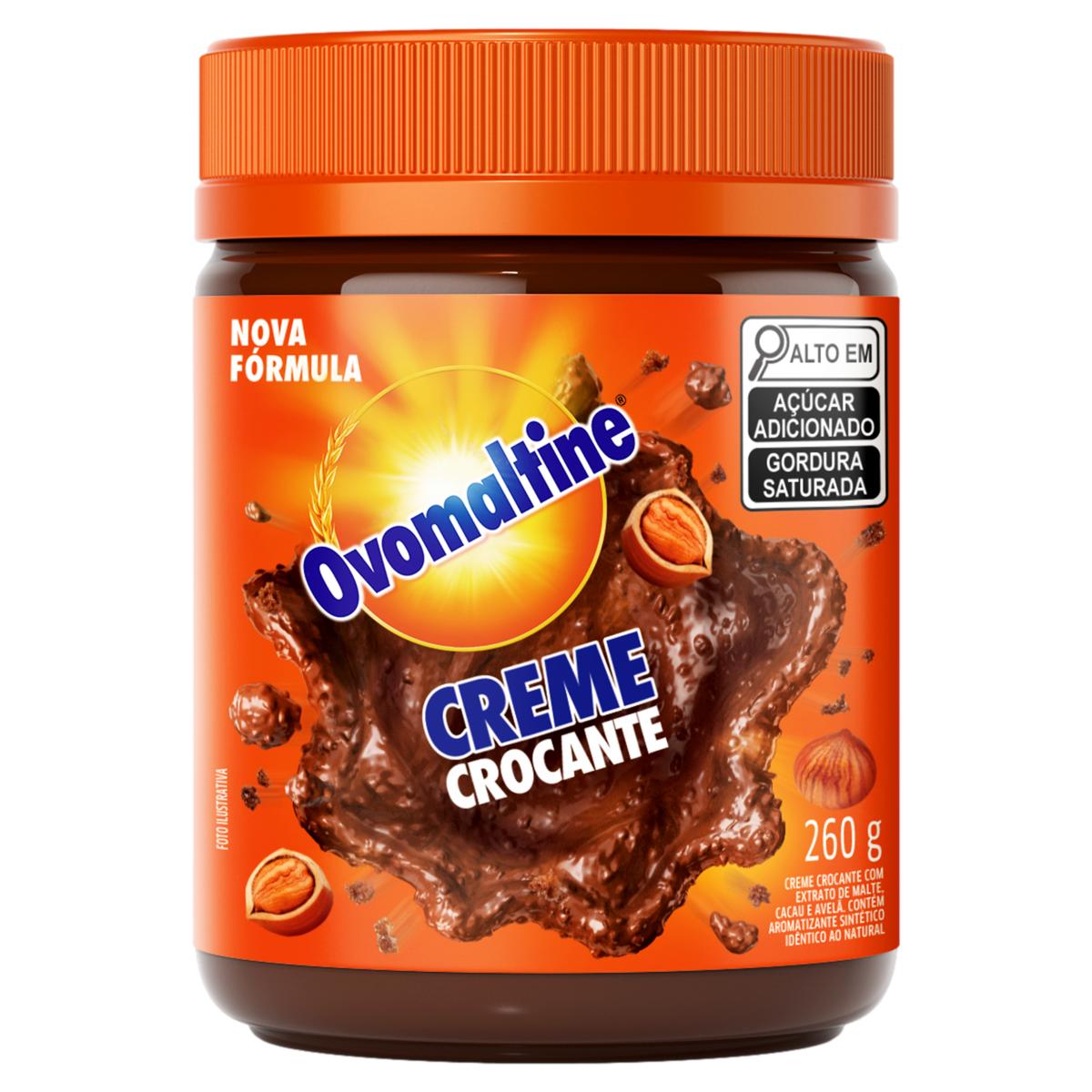 Imagem 1 do produto: AB OVOMALTINE CREME 260G CROCANTE POTE 12U