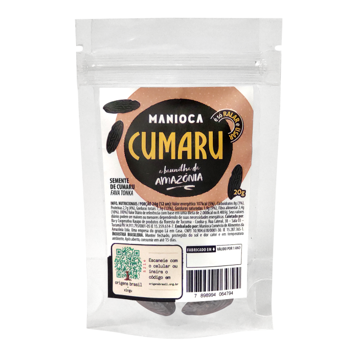 MANIOCA CUMARU 20G EM SEMENTE SC 20U