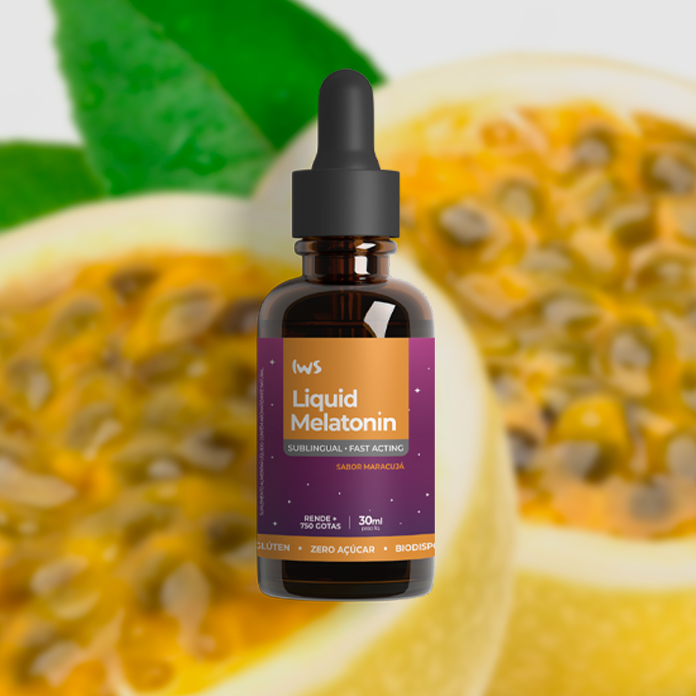 Imagem 2 do produto: Melatonina Líquida IWS 30ml Maracujá 750 gotas