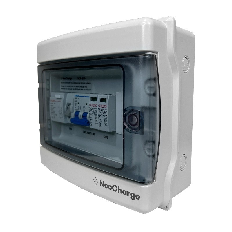 Imagem 2 do produto: Quadro de proteção NeoCharge - NCP-B20 (7kW - Tipo B)