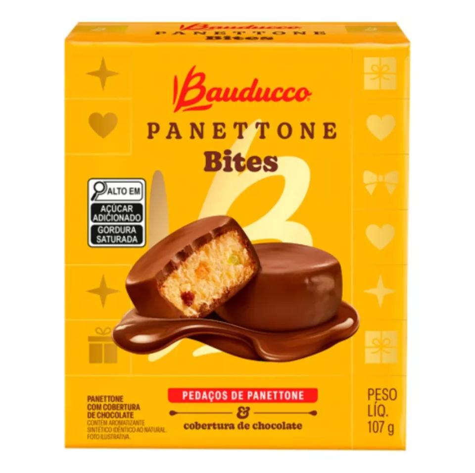 BAUDUCCO PANETONE 107G BITES TRADICIONAL 15U