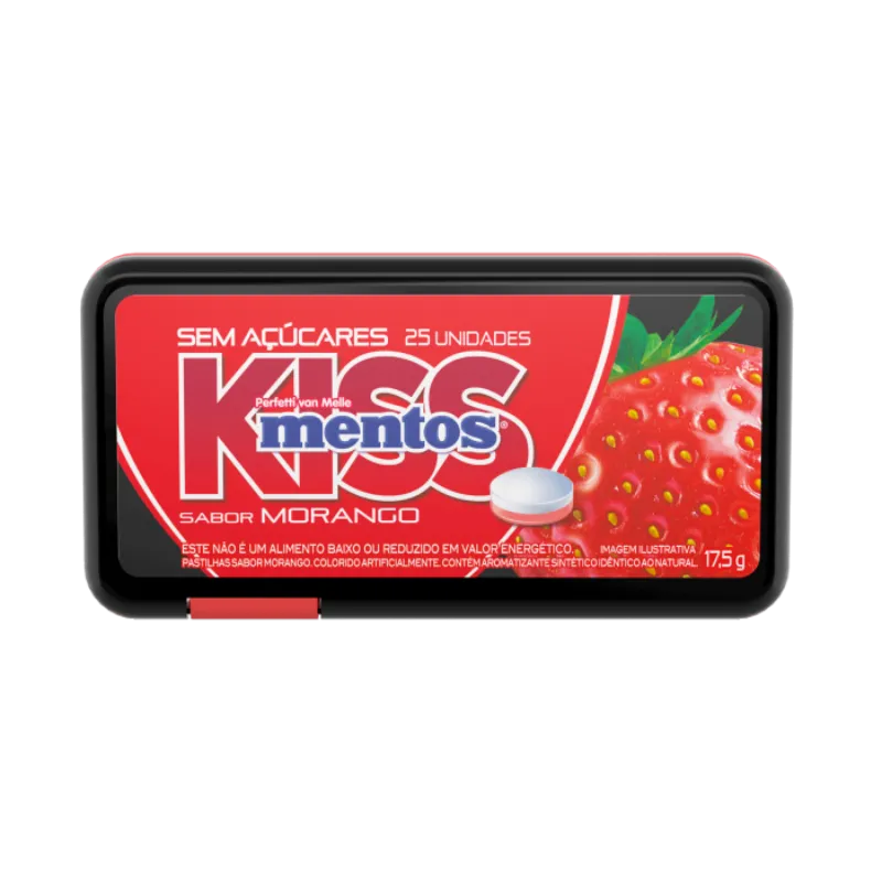 PVM MENTOS PORTATIL 25G KISS MORANGO 12DPX9U