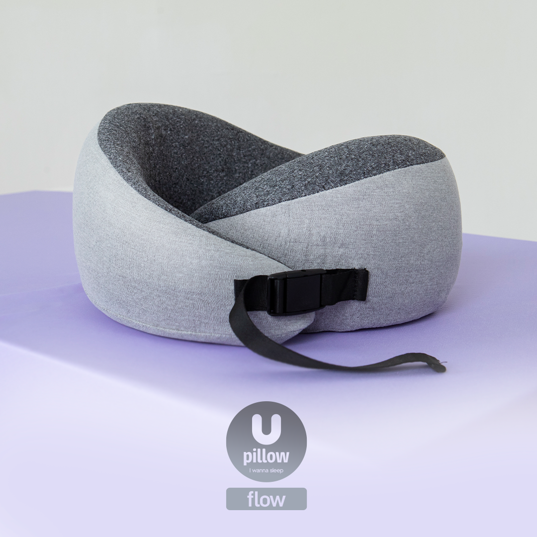 Travel Pillow U - IWS Flow Cinza