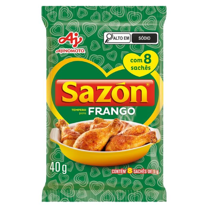 Imagem 1 do produto: AJI SAZON 40G VERDE 5GX8SCX48P