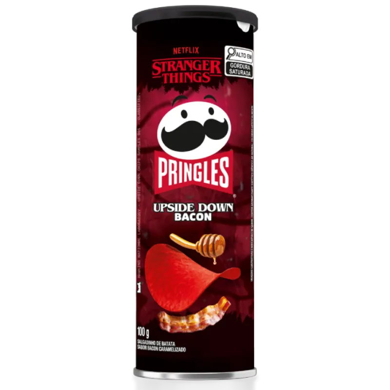 PRINGLES 100G BACON CARAMELIZADO 18U