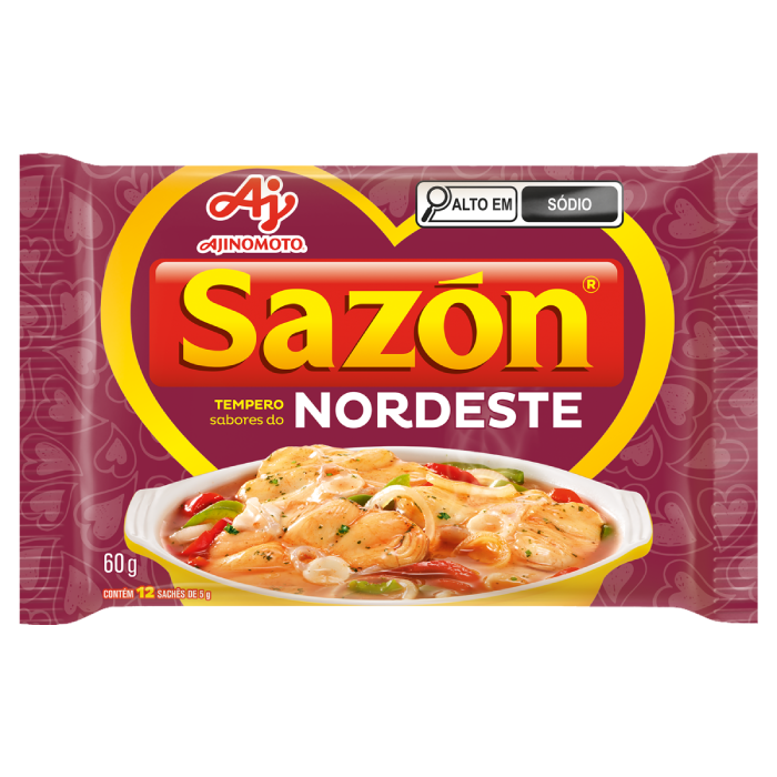 AJI SAZON 60G NORDESTE 5GX12SCX48P