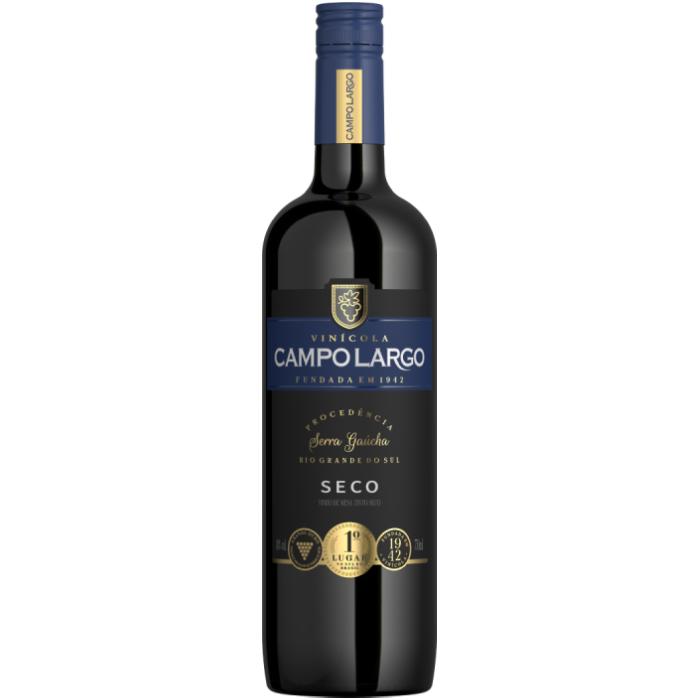 ZL VINHO MESA CAMPO LARGO 750ML TINTO SECO 12U