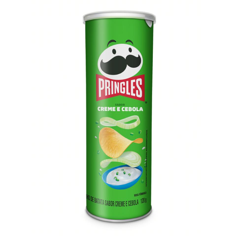 Imagem 1 do produto: PRINGLES 109G CREM CEBOLA 18U