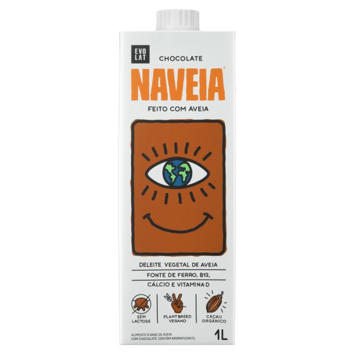 AB NAVEIA LEITE 1LITRO CHOCOLATE 12U